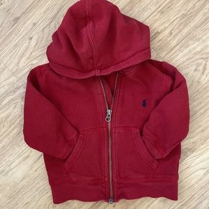 Classic Ralph Lauren zip up hoodie
